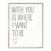 With You Card